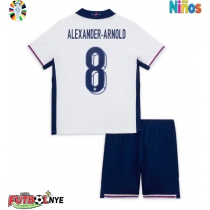 Camiseta Inglaterra Alexander-Arnold #8 Primera Equipación para niños Eurocopa 2024 manga corta (+ pantalones cortos)